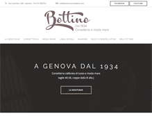 Tablet Screenshot of bottinocorsetteria.com